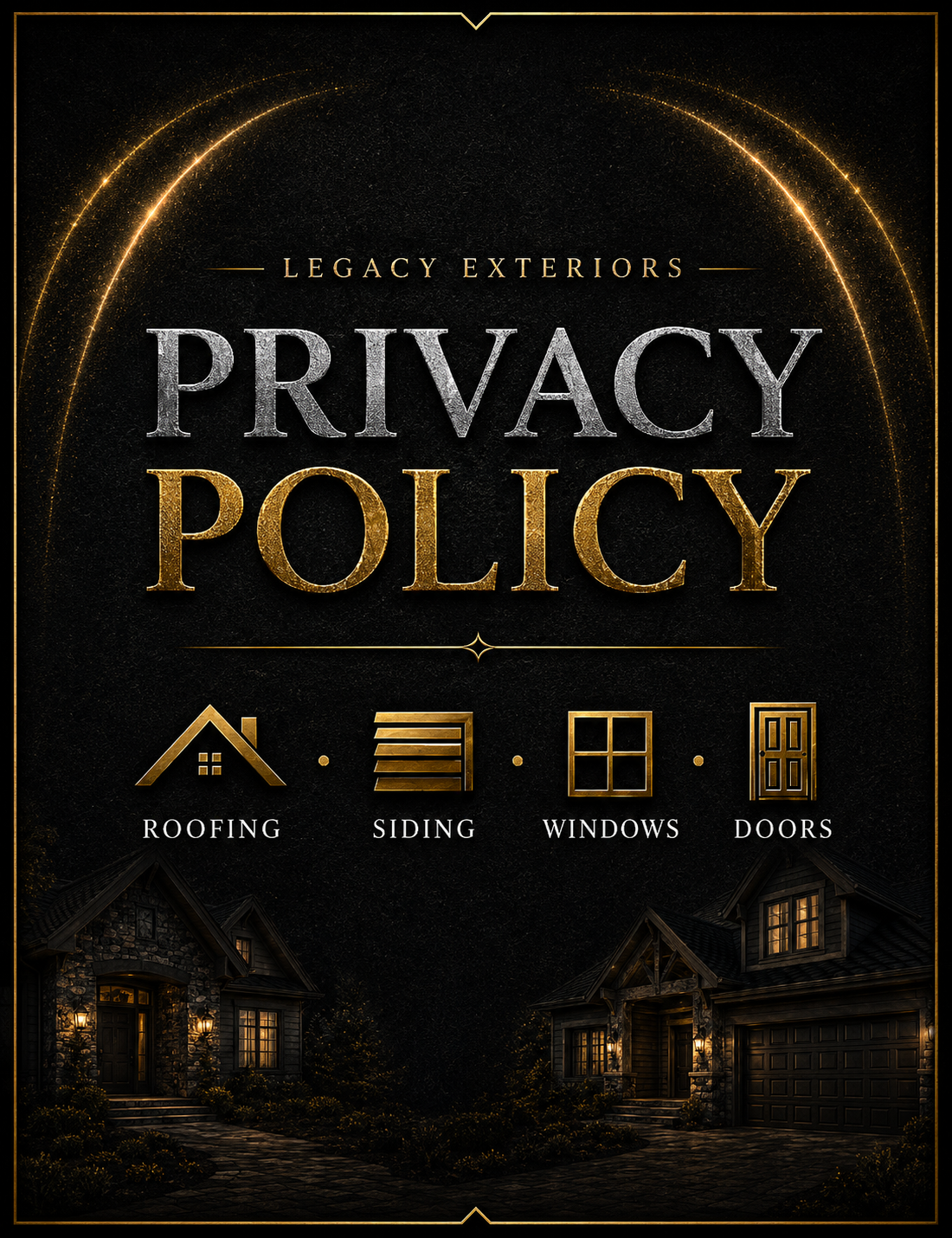 Legacy Exteriors Privacy Policy