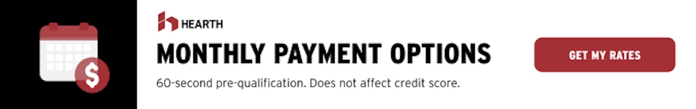Hearth financing - monthly payment options for your project