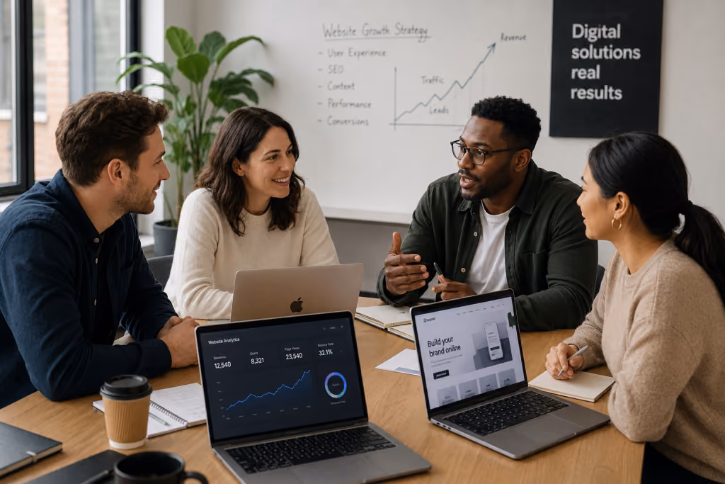 website helps businesses increase revenue for UK companies