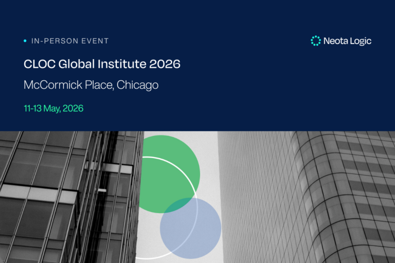 Neota Logic at CLOC Global Institute 2026