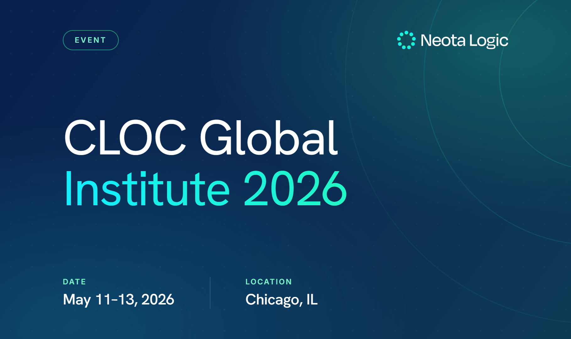 Neota Logic at CLOC Global Institute 2026