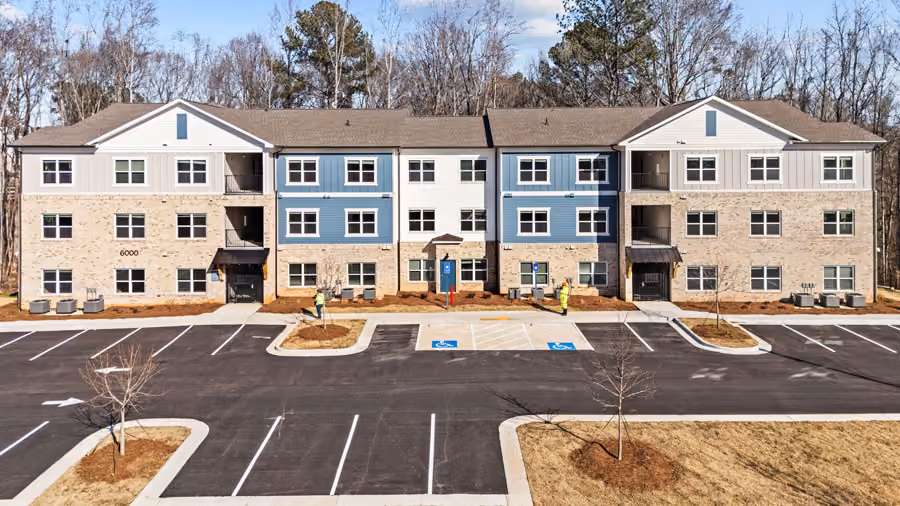 Exterior view of community