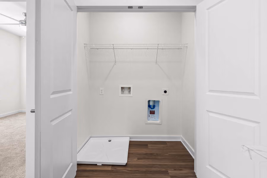 Washer and dryer hookup