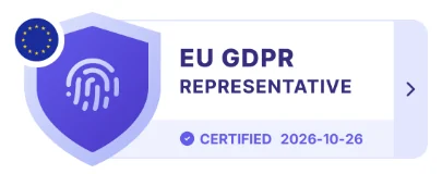 EU GDPR representative under Article 27, provided by Prighter