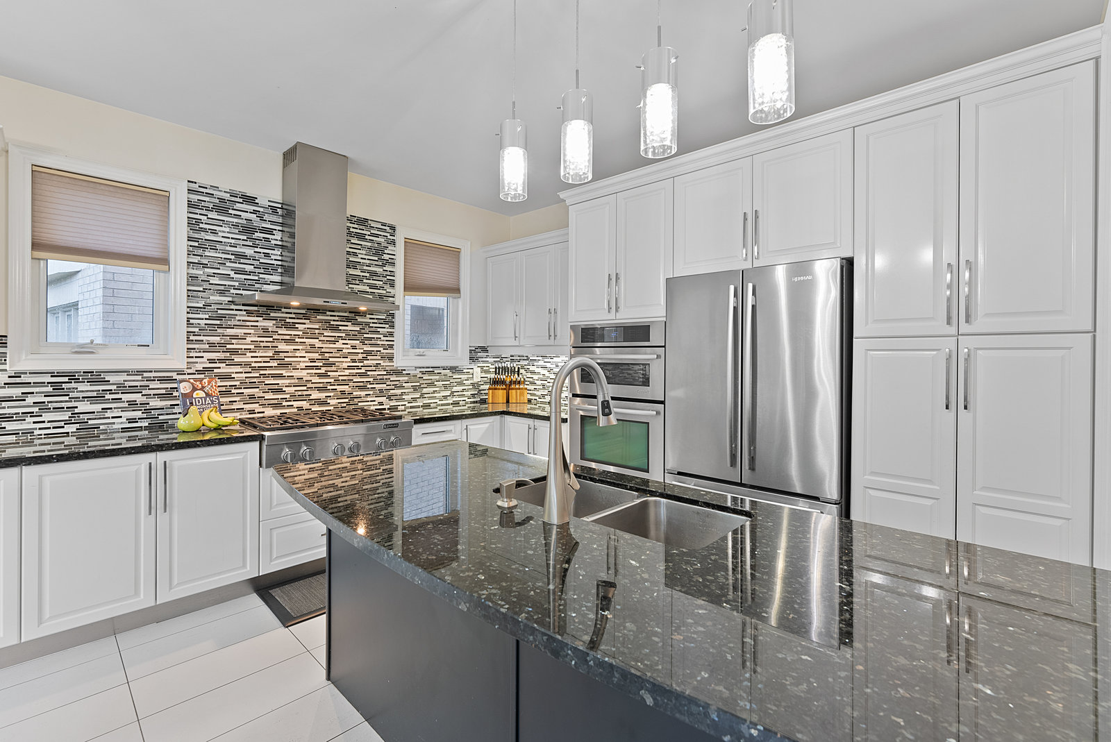 Renovated kitchen in a Toronto-area home