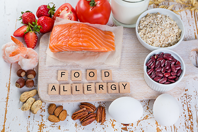 many of the foods that we eat could be causing a reaction