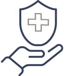 icon representing medical care