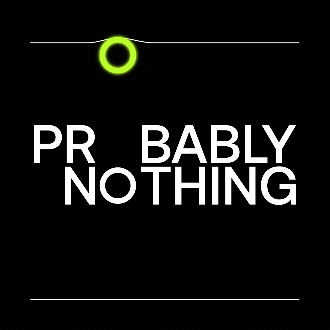 Probably Nothing, OKX social typography GIF