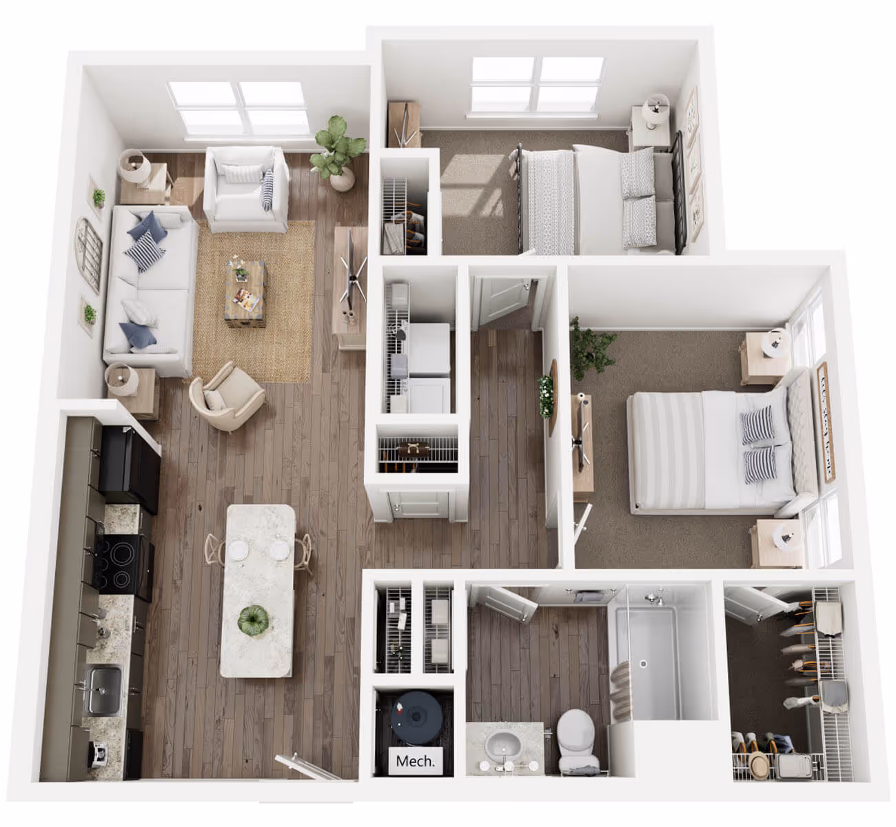 B1 floor plan layout