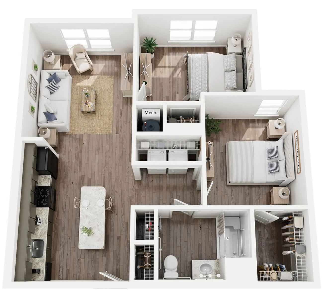 B1 ALT HC floor plan layout