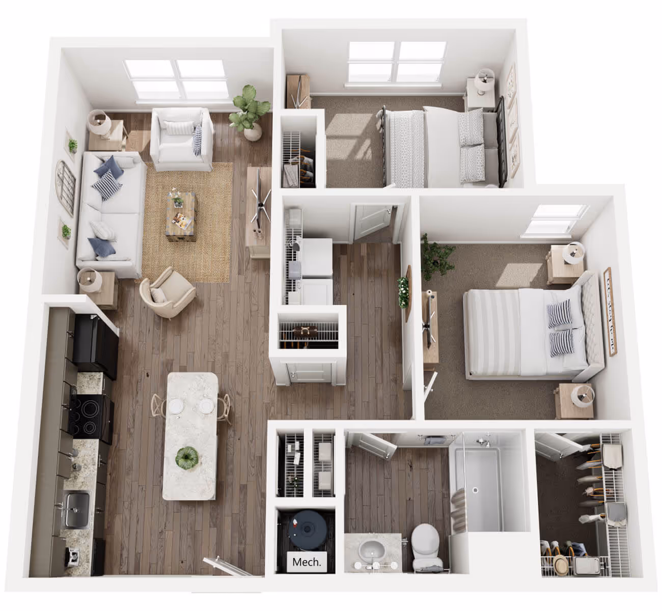 B1 ALT floor plan layout