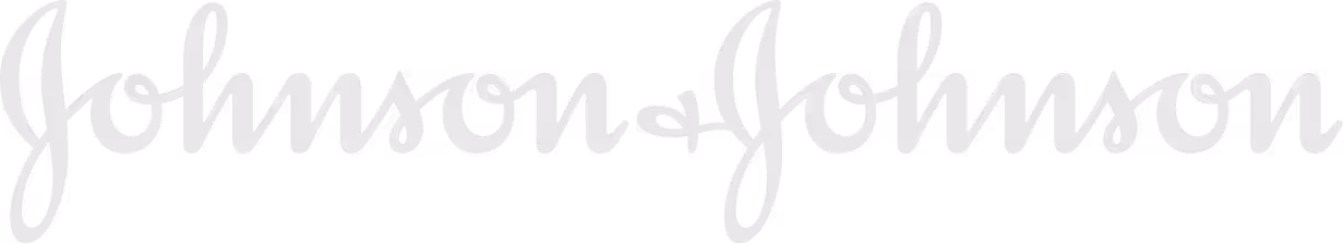 Johnson & Johnson company logo in cursive script.