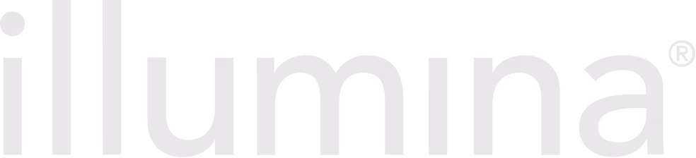 The word 'illumina' in large lowercase letters on a black background.