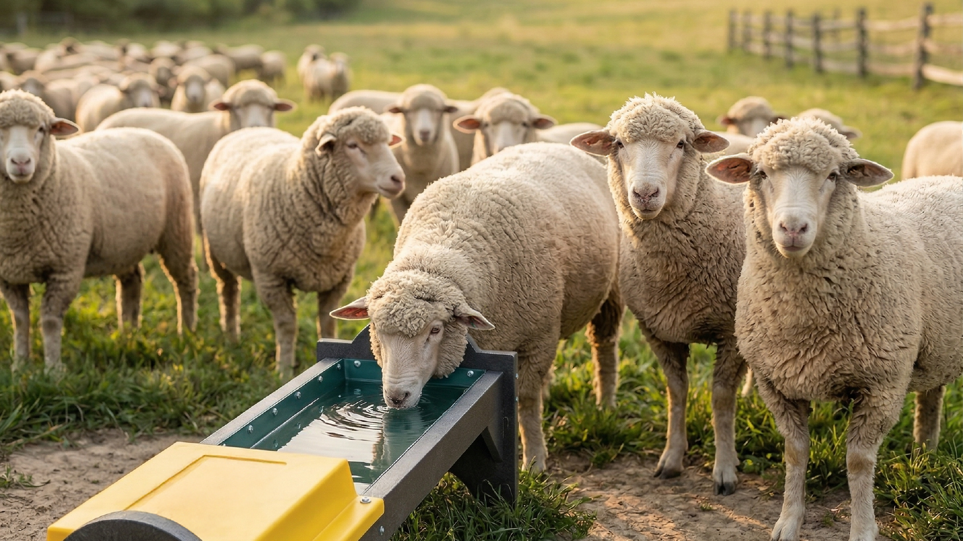 SHEEP — Trogtek equipment in use
