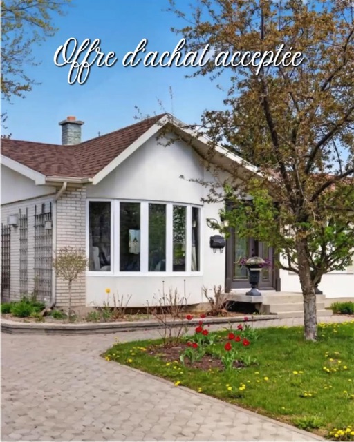 OFFRE D'ACHAT ACCEPTÉE — Félicitations !