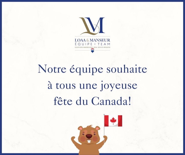 FÊTE DU CANADA — bonne journée à tous