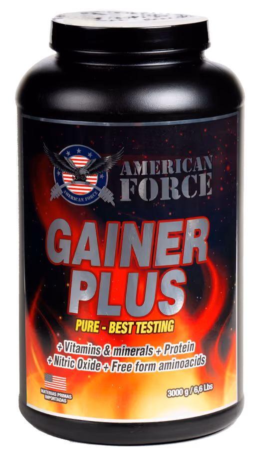 Pote de un kilo de Proteina de American Force "Super Whey Portein"