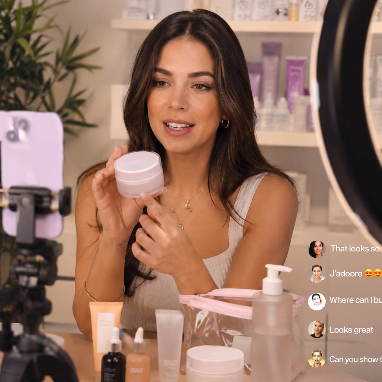 Scaling creator content and live commerce campaigns