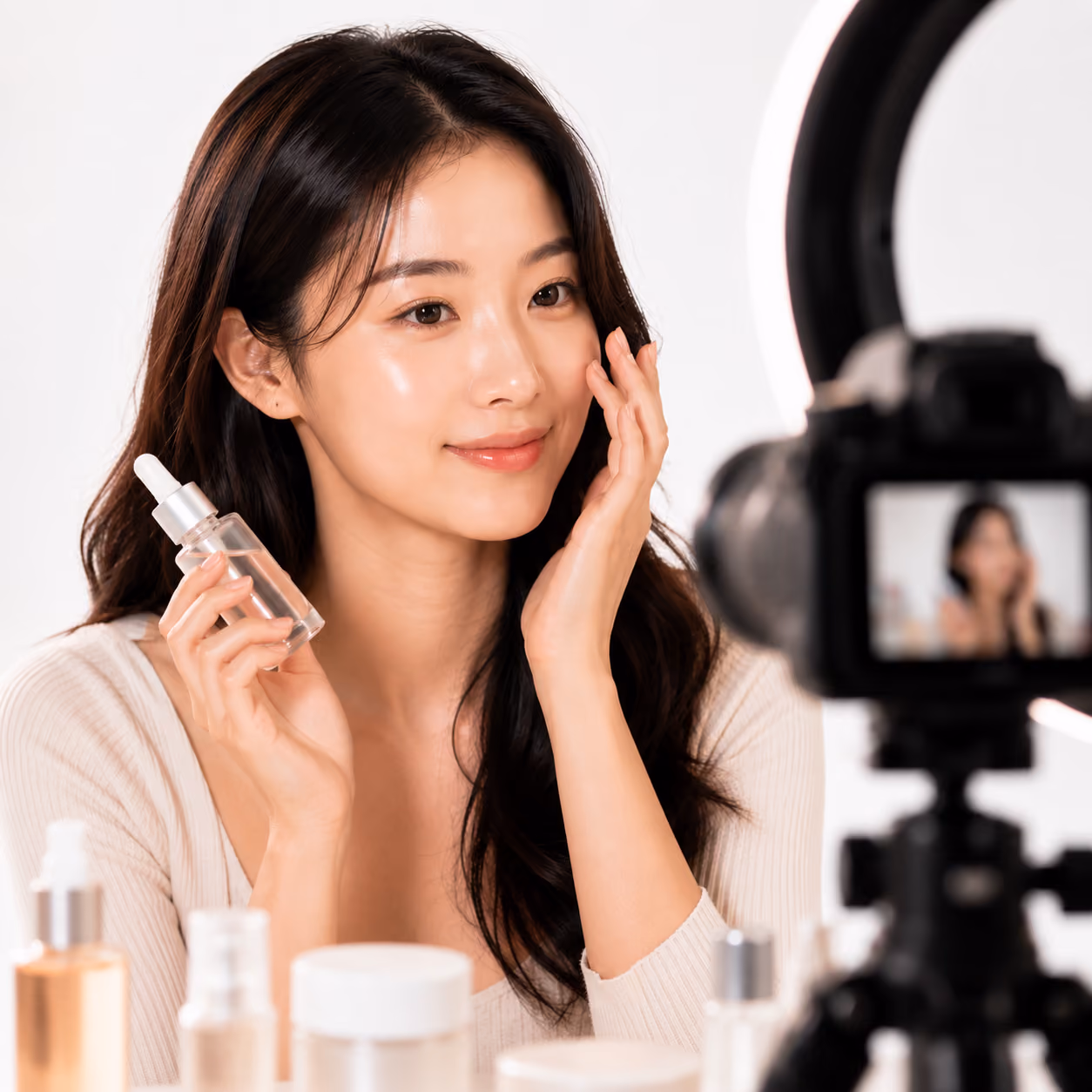 TikTok Shop storefront set up for a commerce-first launch
