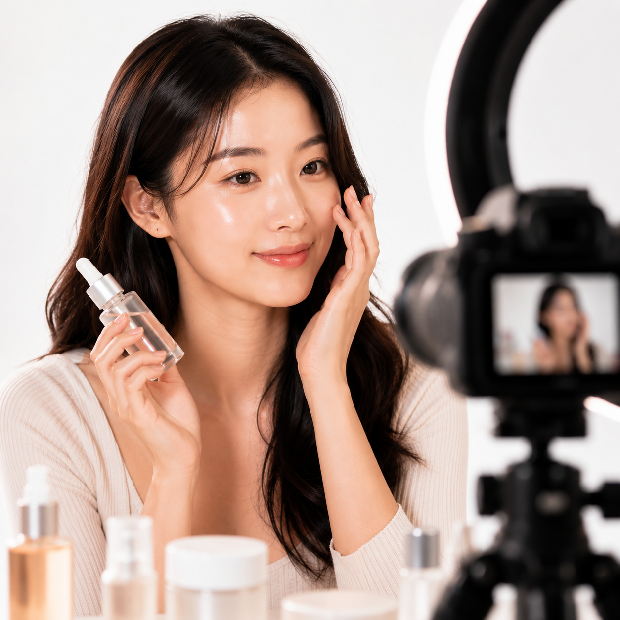 TikTok Shop storefront set up for a commerce-first launch