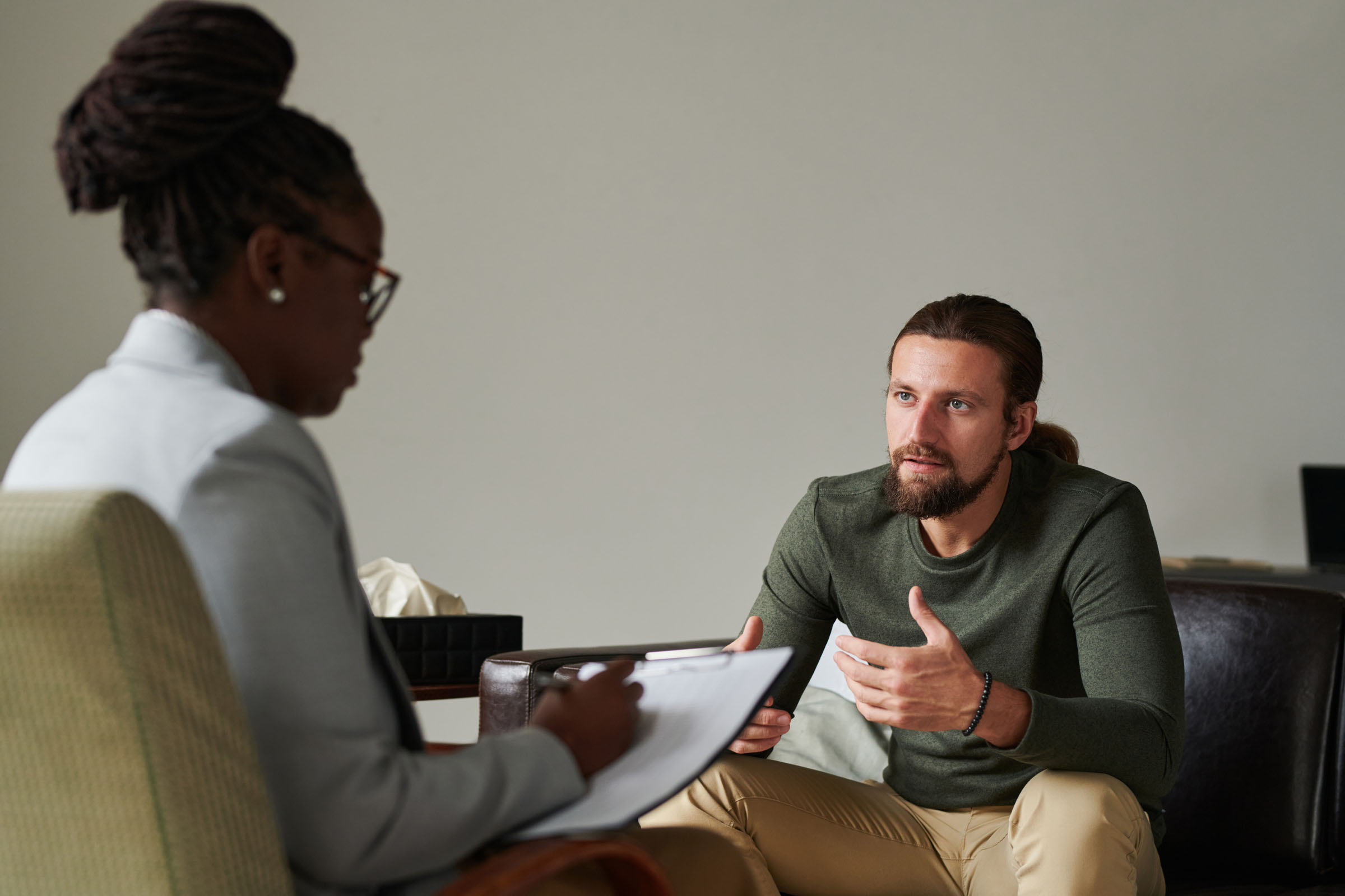 Team consultation session