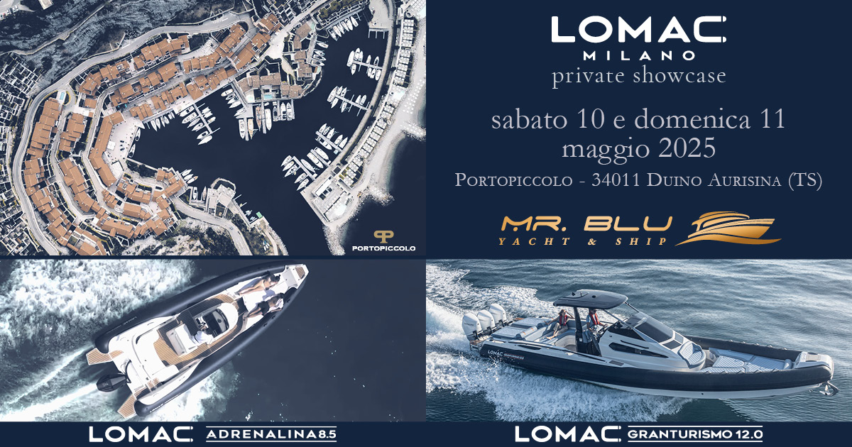 VIP Sea Experience – Mr.Blu & Lomac Milano | 10–11 Maggio 2025, Portopiccolo