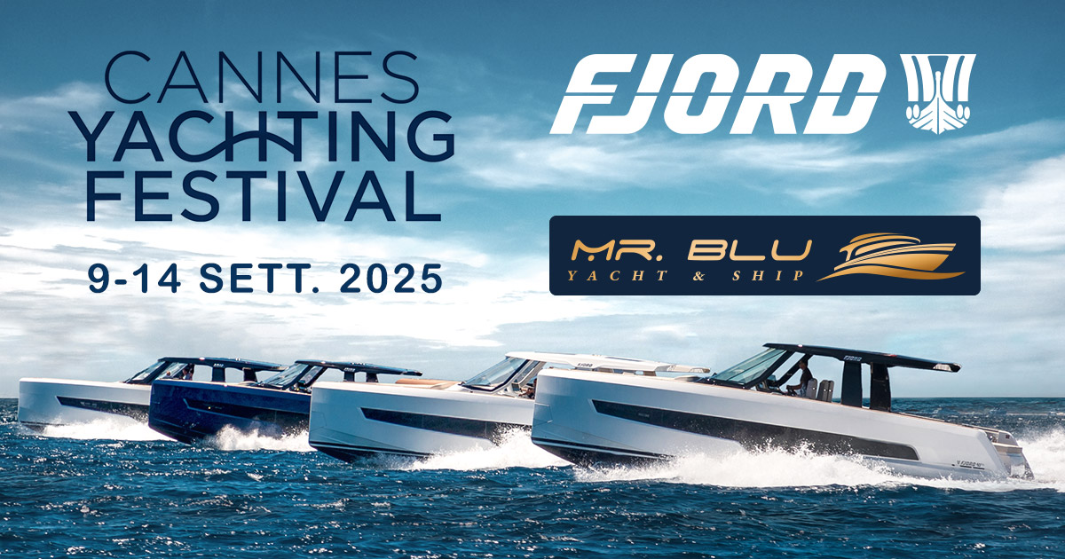 Mr. Blu Yacht & Ship al Cannes Yachting Festival 2025