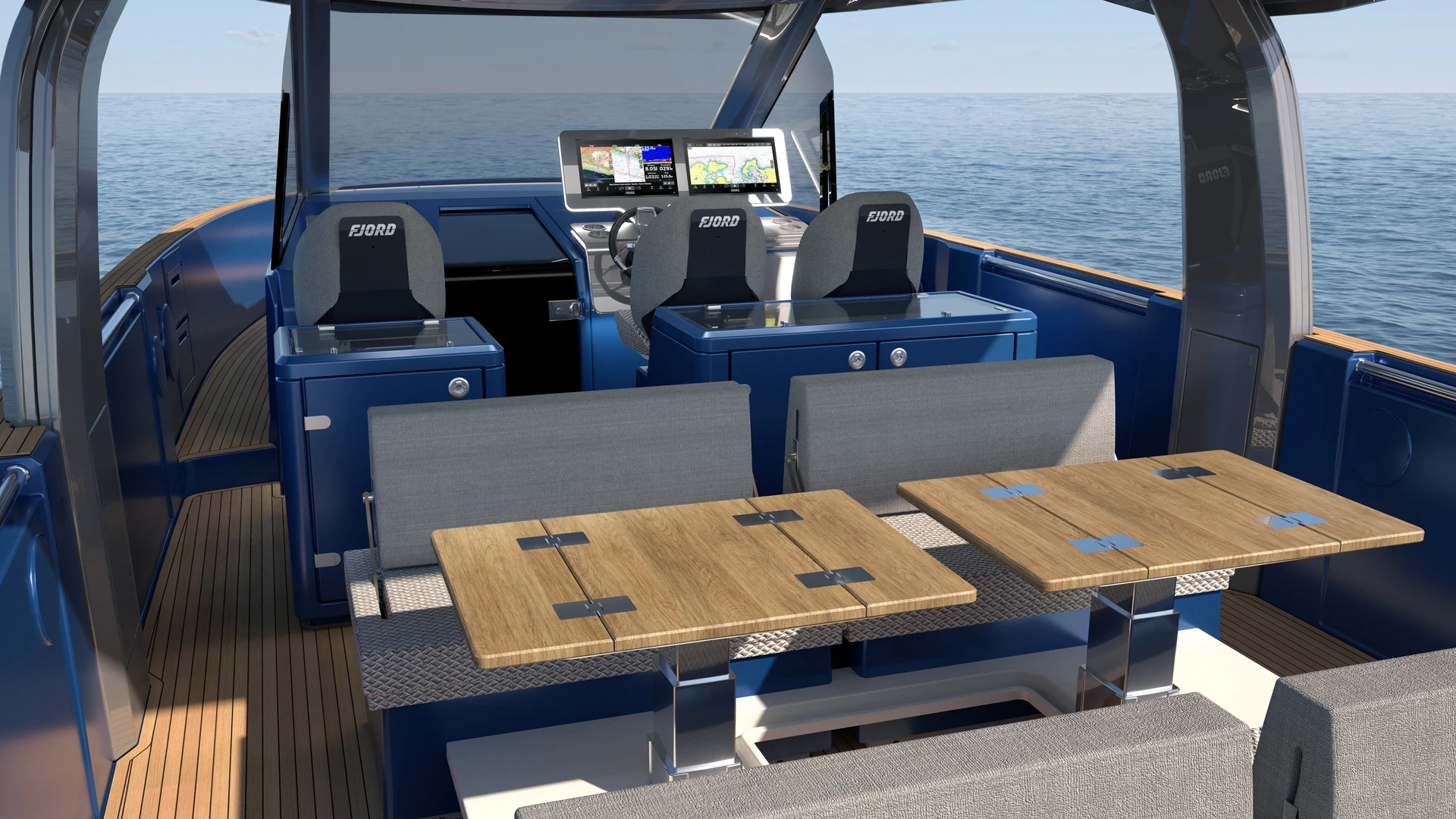 Fjord 440 Open - foto 5 - Mr. Blu Yacht & Ship