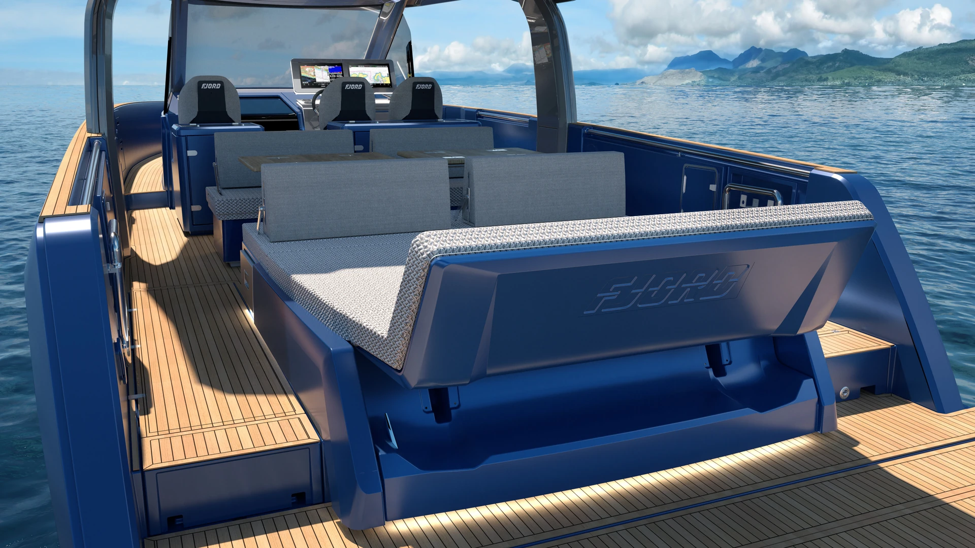 Fjord 440 Open - foto 4 - Mr. Blu Yacht & Ship