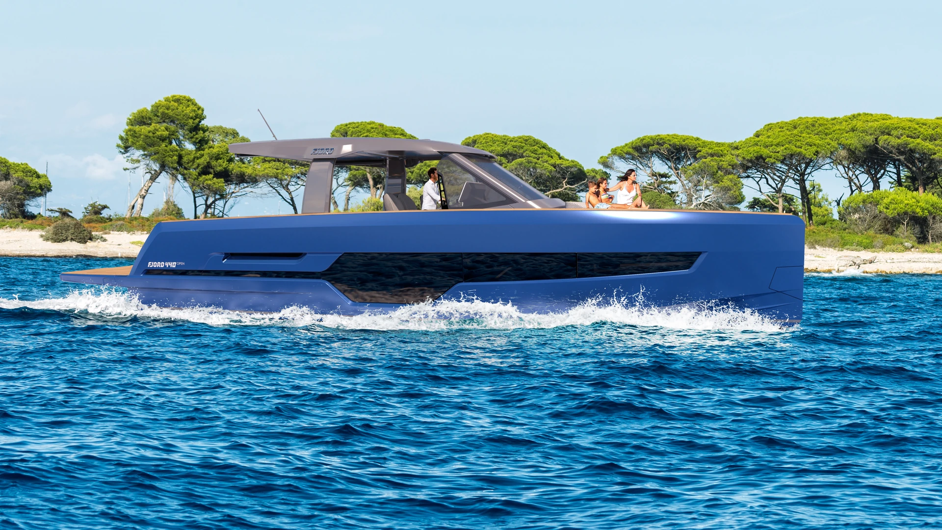Fjord 440 Open - foto 2 - Mr. Blu Yacht & Ship
