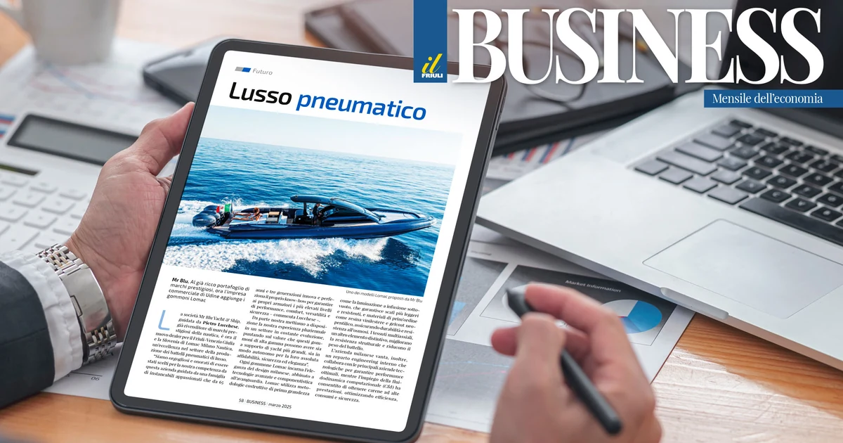Un passo avanti per Mr. Blu: Lomac protagonista su Friuli Business