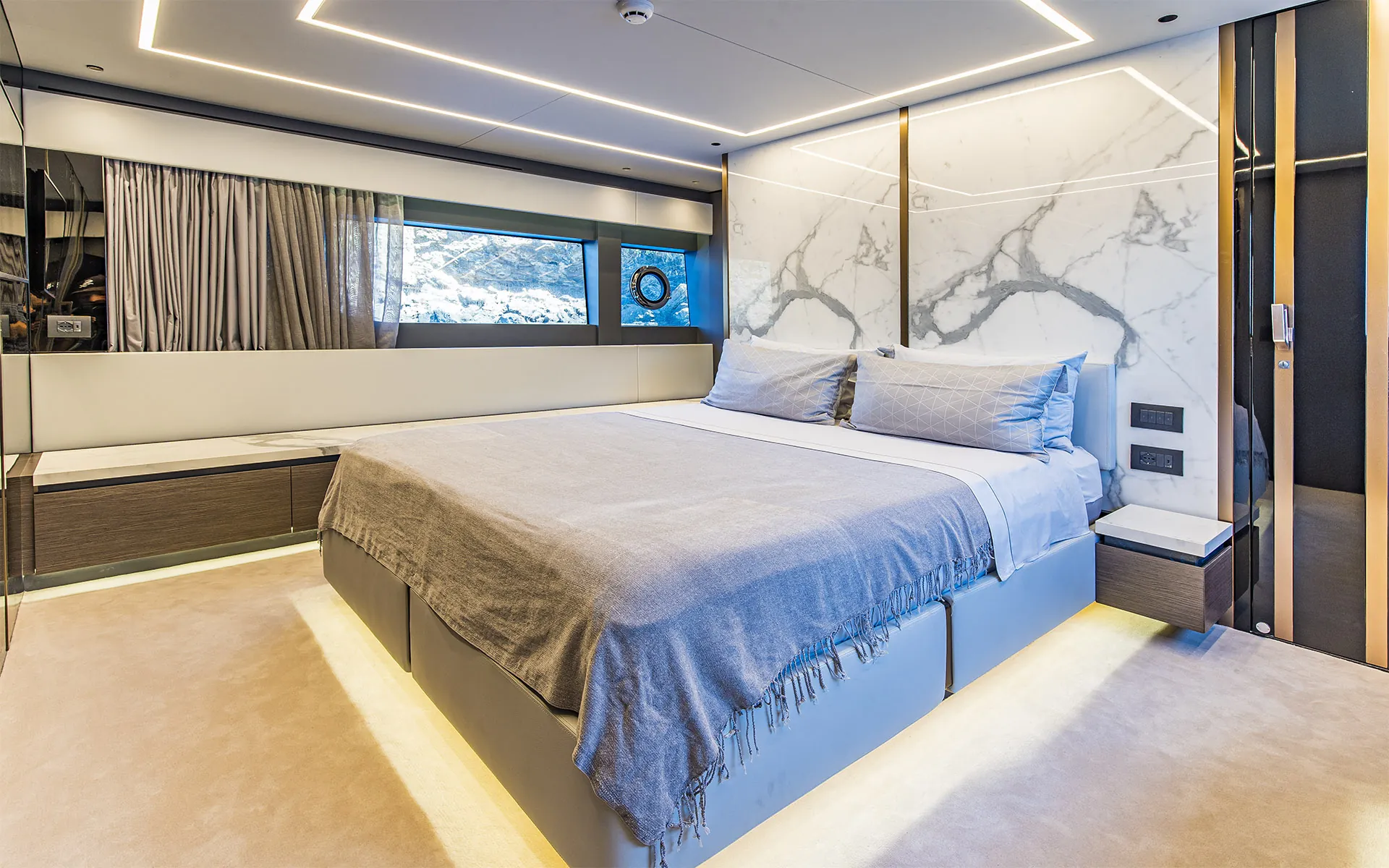 Cabina armatoriale dell'Explorer 62