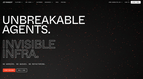 Preview of the Inngest marketing site