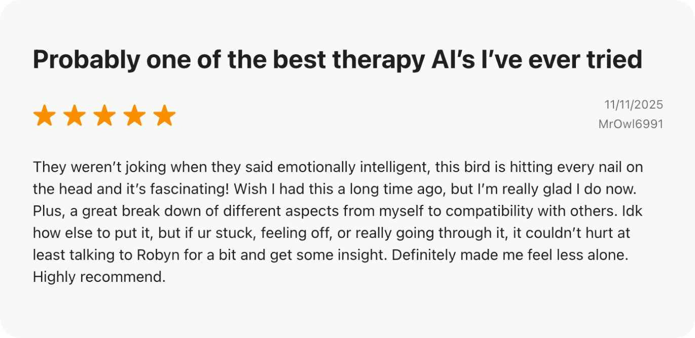 App Store review screenshot