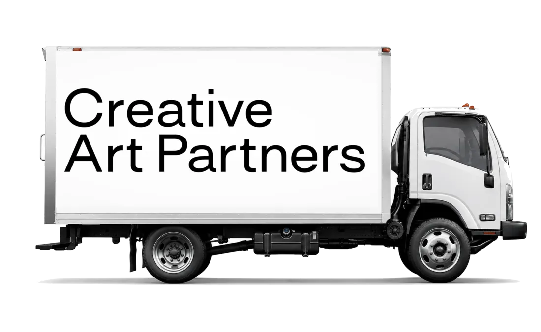 Creative Art Partners delivery truck