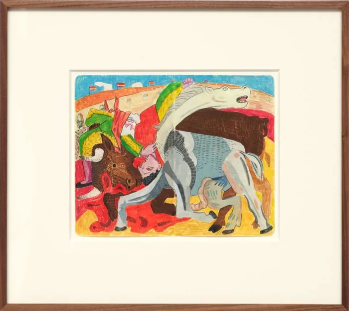 La Mort Du Torero (study), Julian Pace, 2021