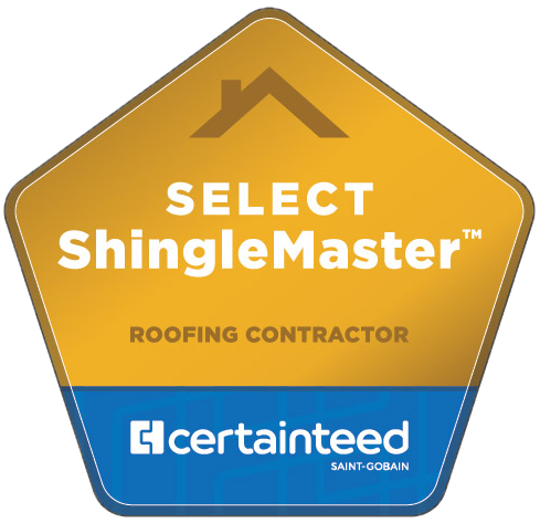 Select ShingleMaster CertainTeed Roofing Contractor