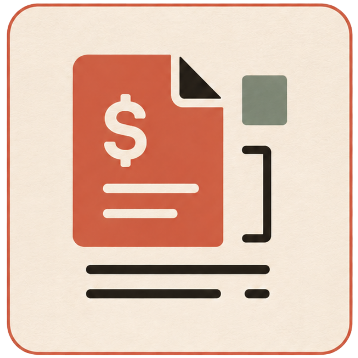 Pricing and scope category icon