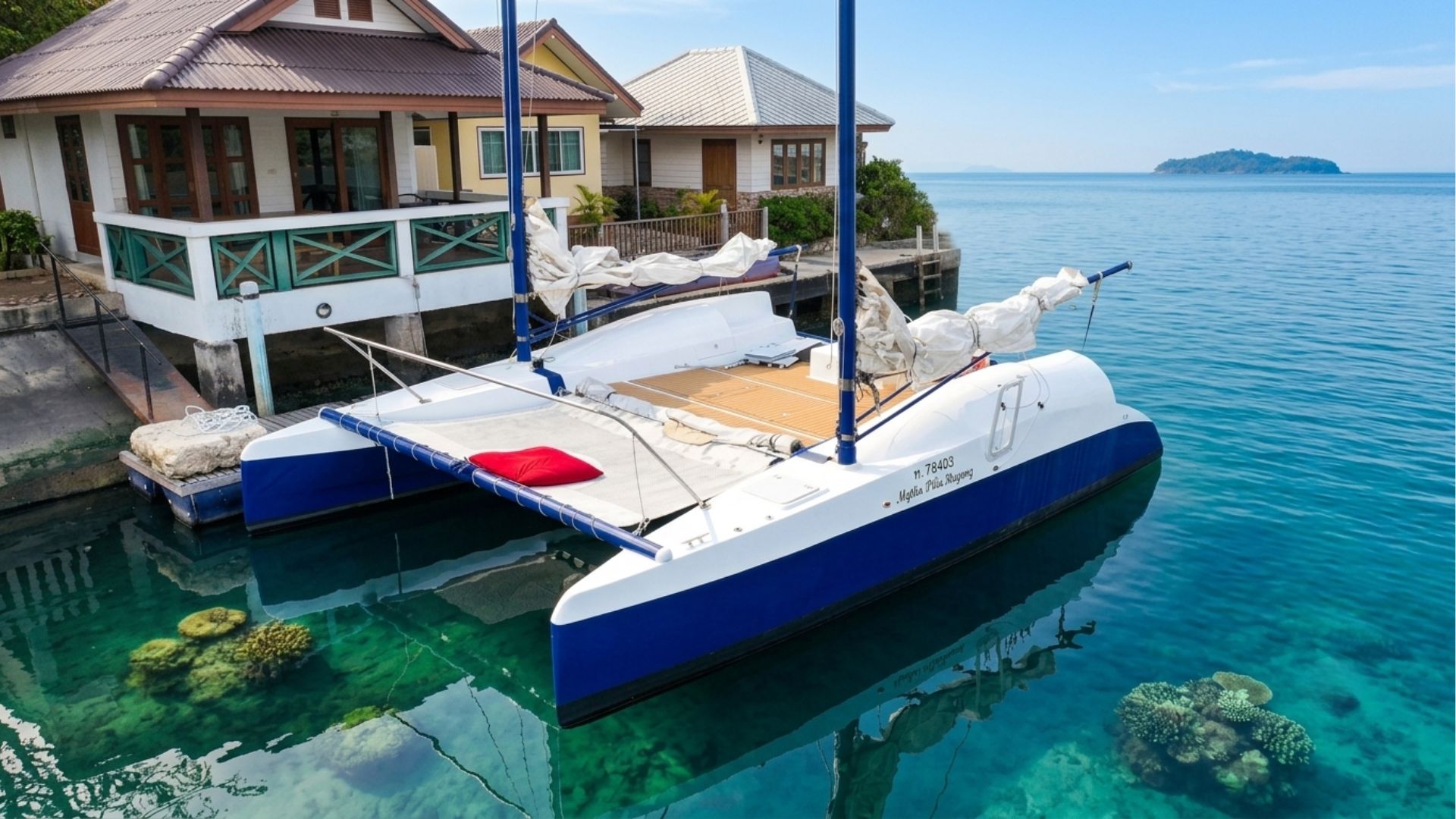 2011 Schionning Radical Bay 8000 | Lightweight Performance Catamaran | Affordable Moorage