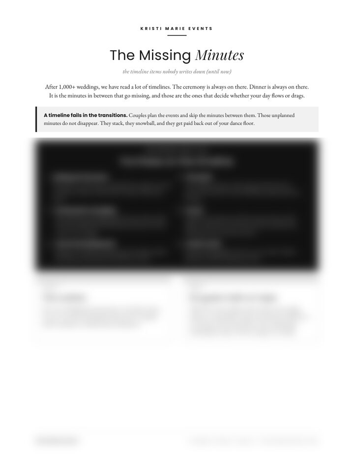 Real page from The Missing Minutes