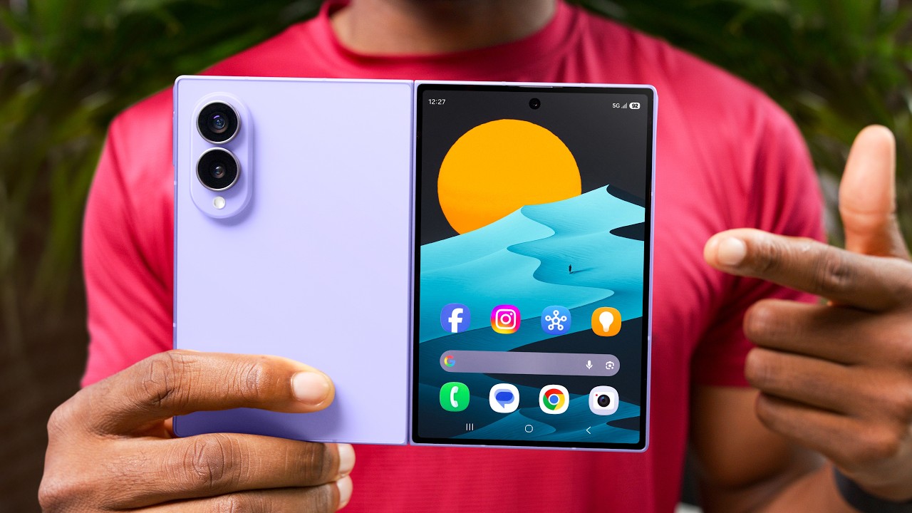 Video thumbnail for Samsung Z Fold 8 Wide impressions by Marques Brownlee