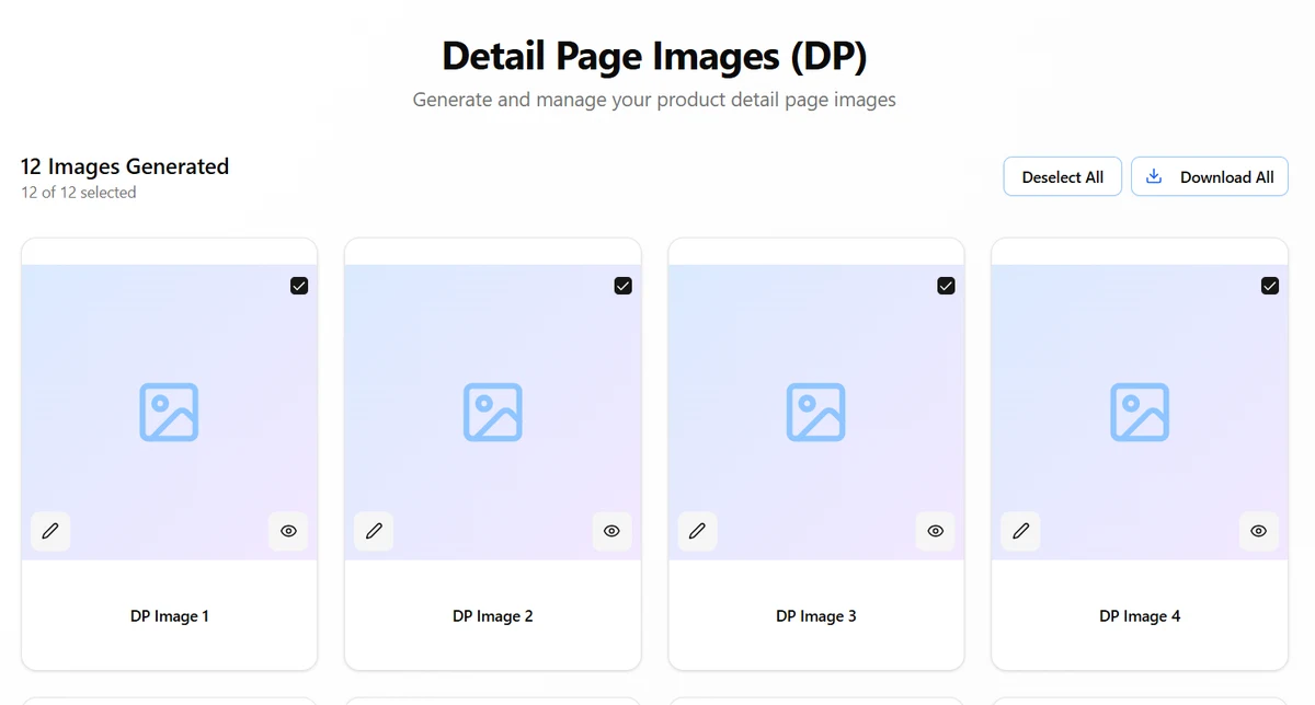 Clean Amazon listing image layout with simple benefit callouts