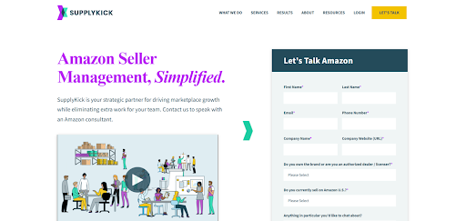 SupplyKick Amazon Seller Central Management agency