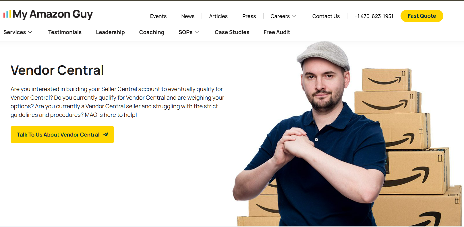 Amazon Vendor Central Services by My Amazon Guy