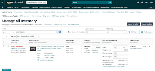 How do Search Suppressed Listings Look?