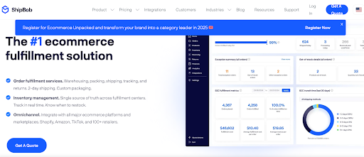 ShipBob Amazon FBA Alternative