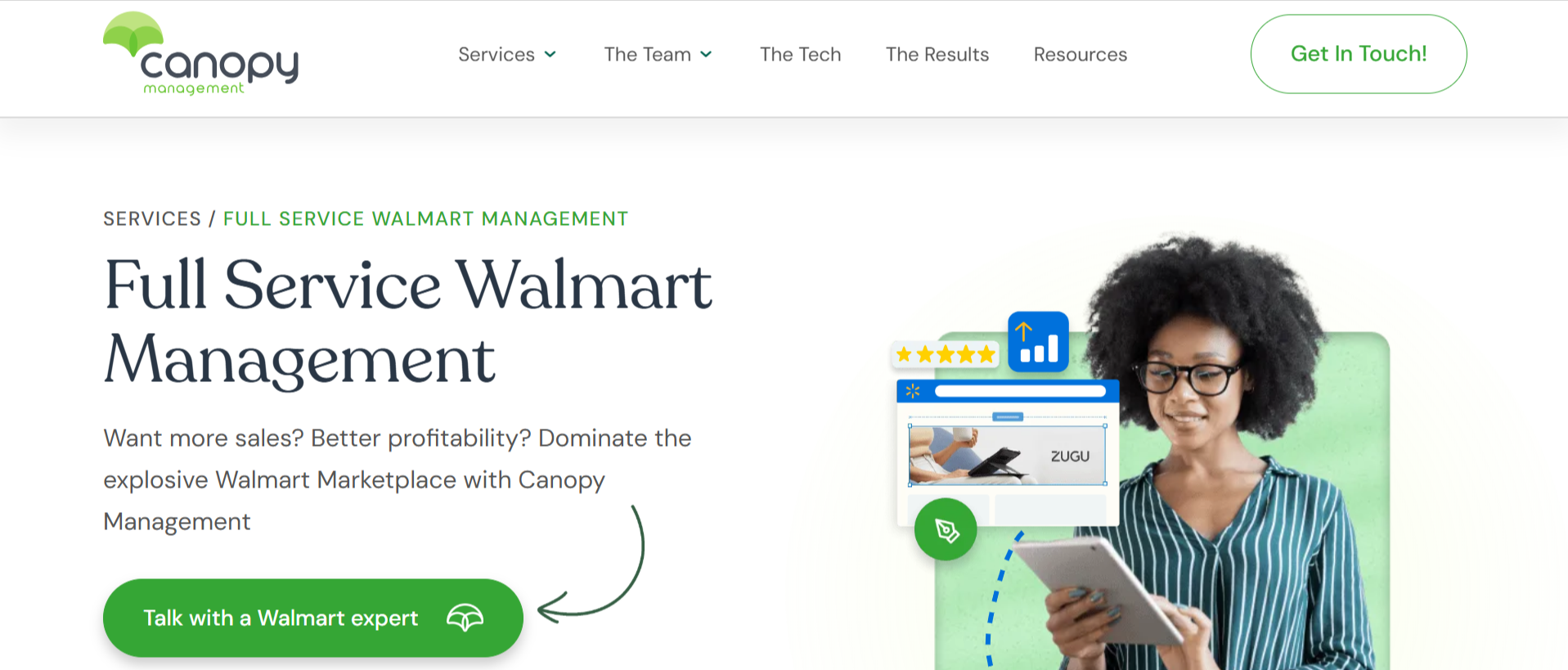 Canopy Management Walmart Marketplace Consultant