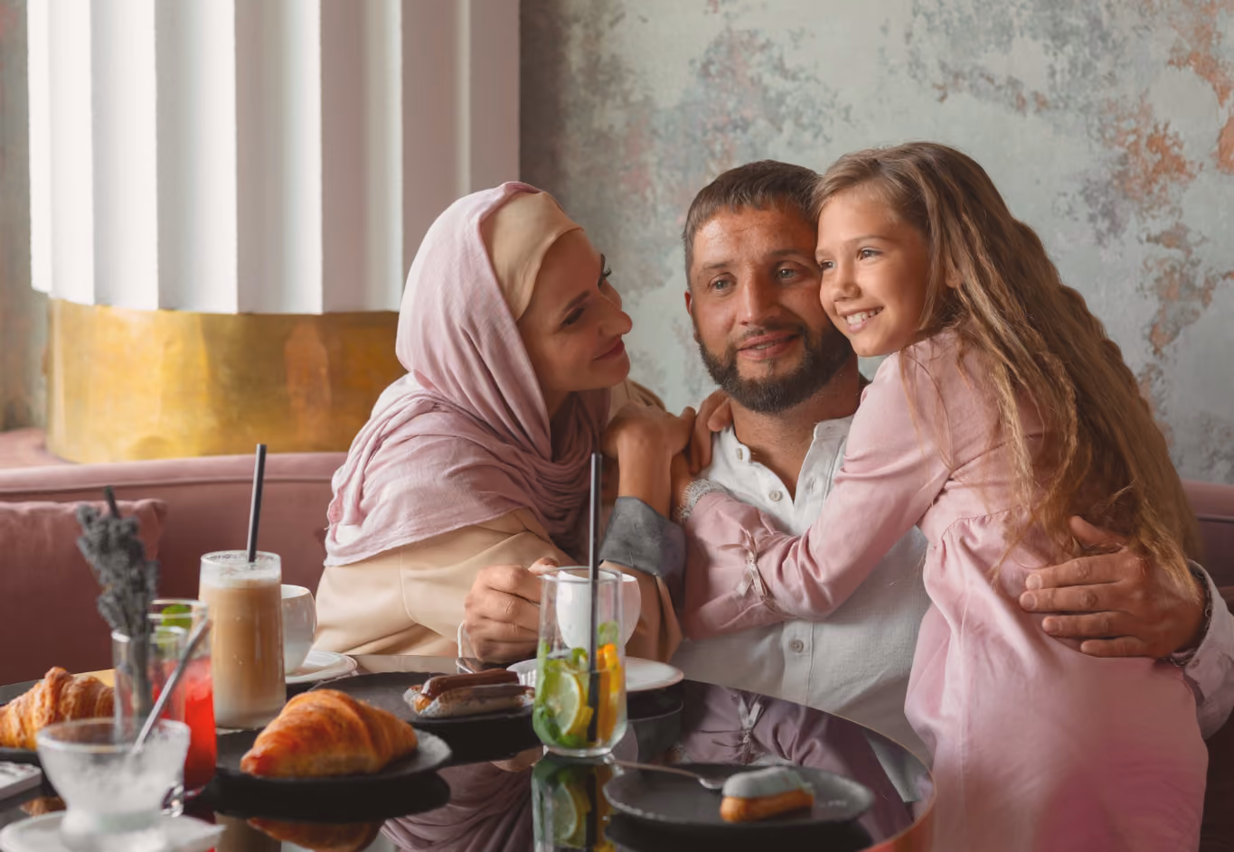 Family in the UAE representing long-term household financial planning