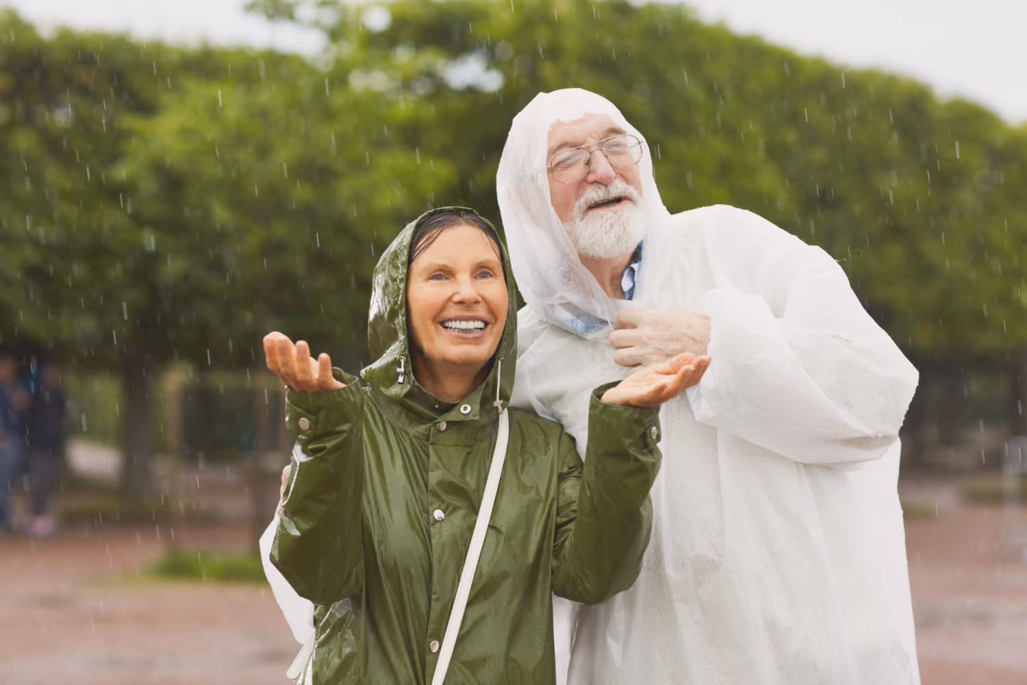 Mature couple considering retirement and long-term financial priorities