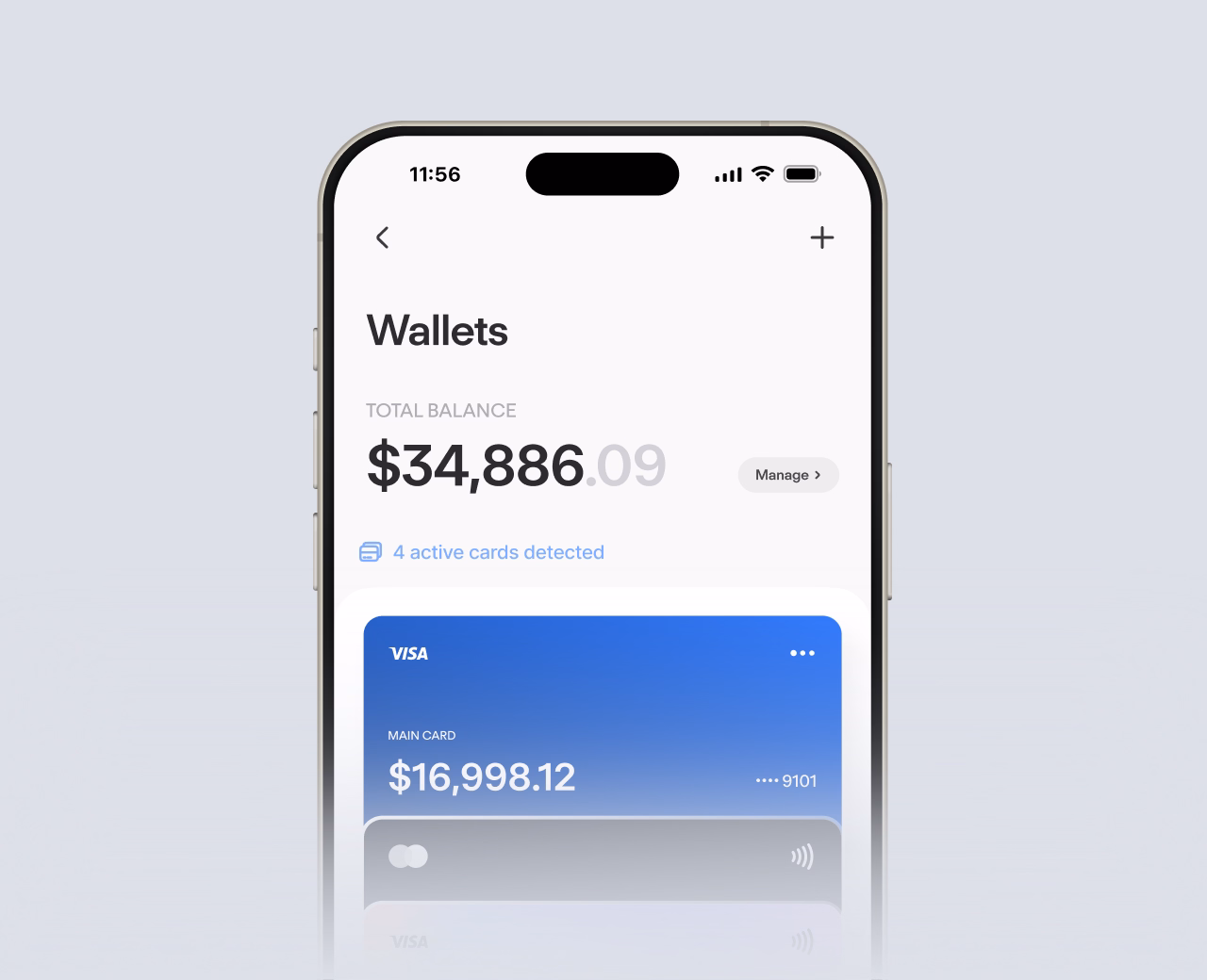 grey image with a phone mockup
